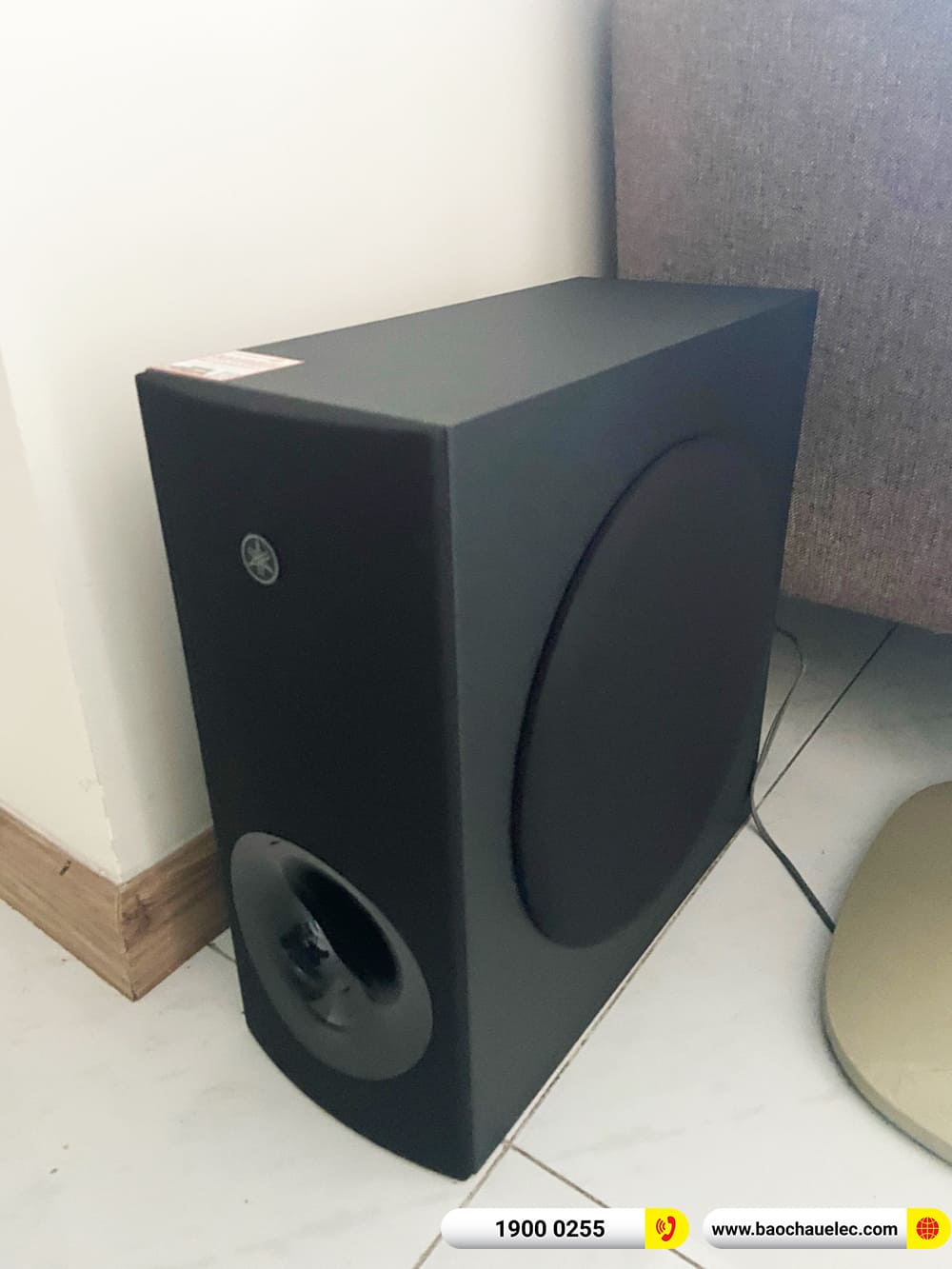 Lắp đặt bộ loa Soundbar Yamaha SR-B40A cho anh Quang ở TPHCM