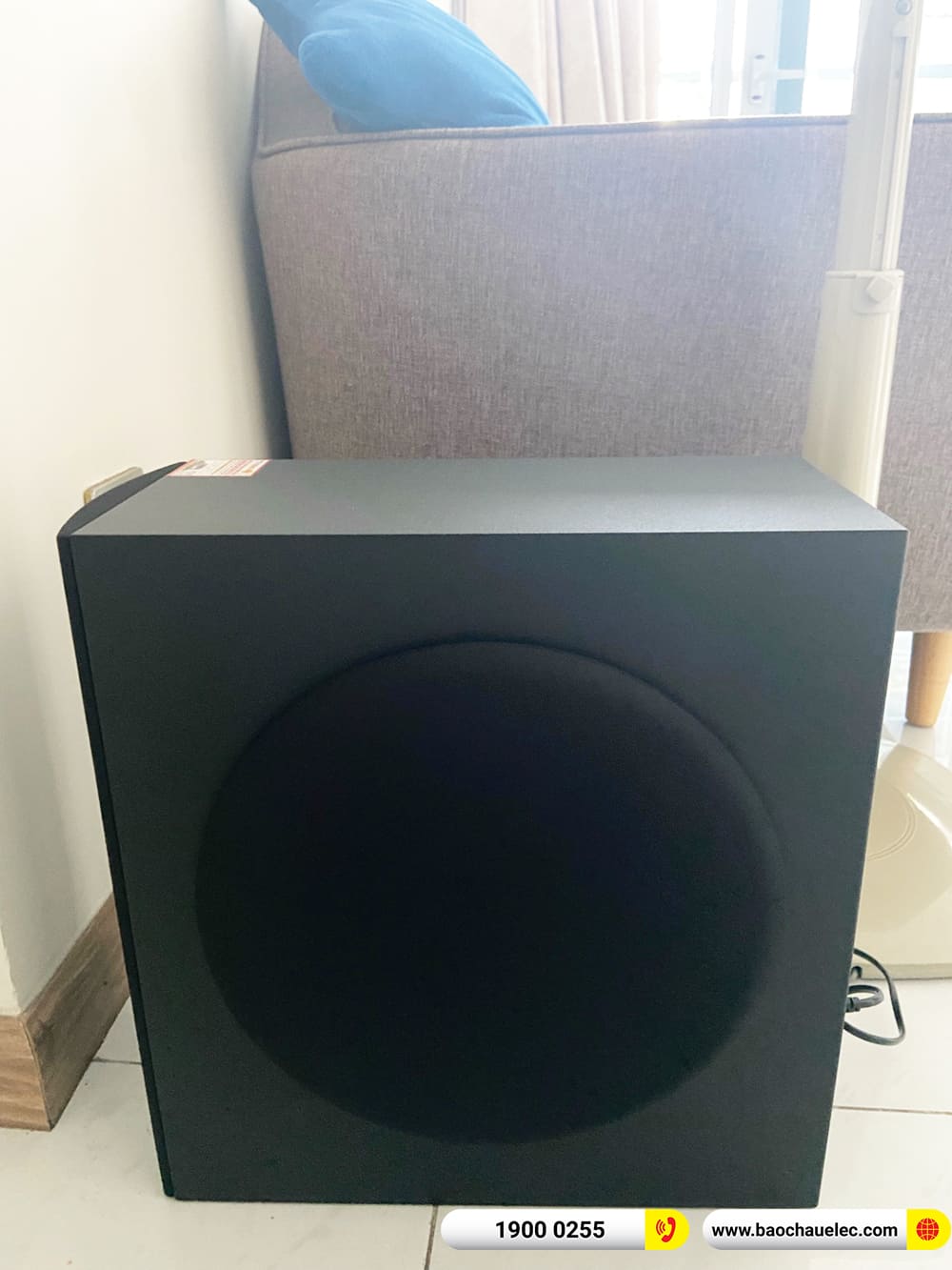 Lắp đặt bộ loa Soundbar Yamaha SR-B40A cho anh Quang ở TPHCM