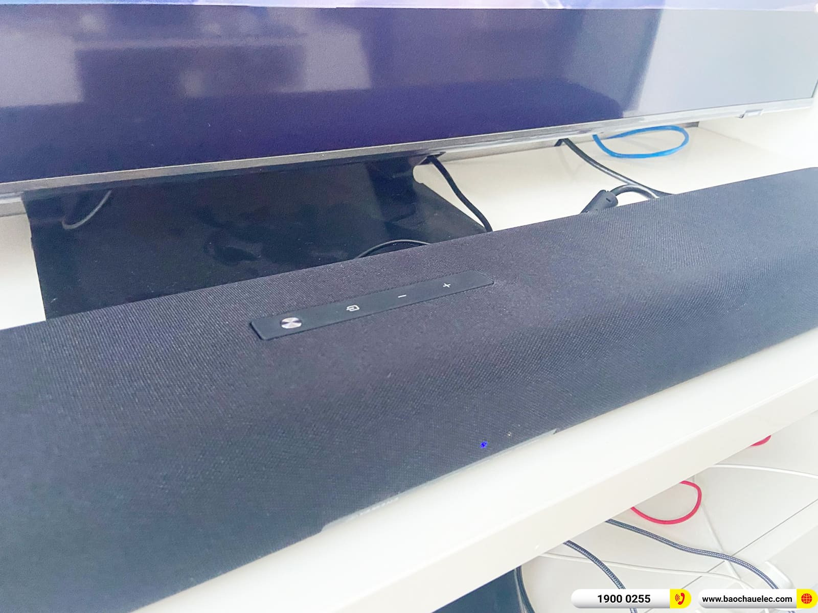 Lắp đặt bộ loa Soundbar Yamaha SR-B40A cho anh Quang ở TPHCM