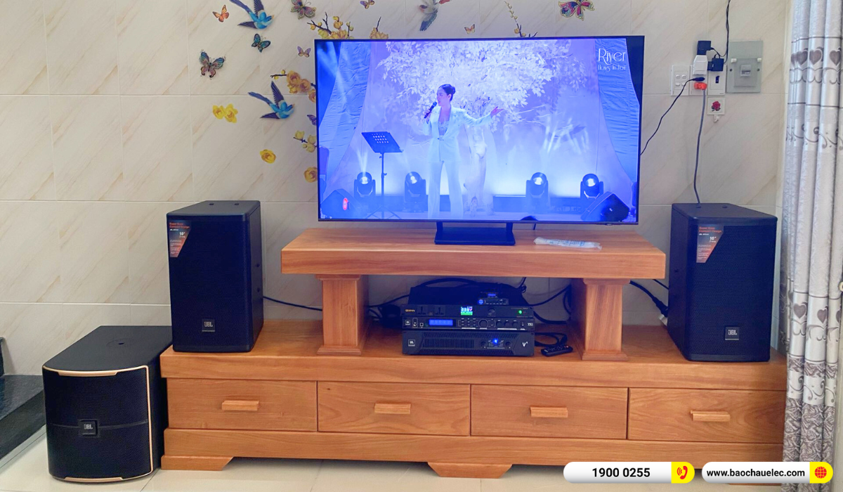 Lắp đặt d&agrave;n karaoke JBL hơn 65tr cho anh Chuyển tại TP HCM