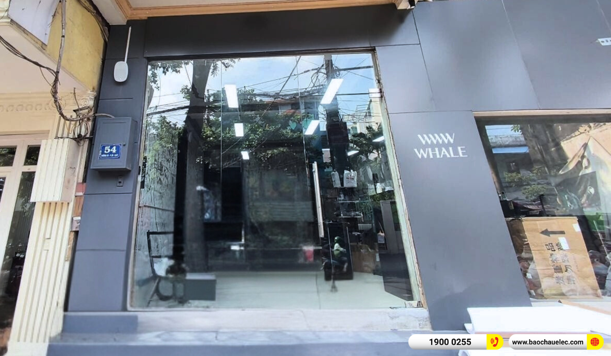 Lắp đặt &acirc;m thanh nhạc nền ITC cho Tiệm Salon WWW Whale tại TP HCM