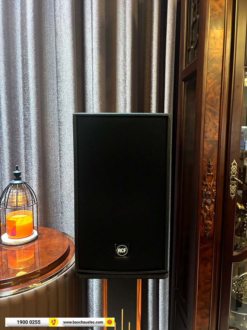 lắp đặt d&agrave;n karaoke, nghe nhạc RCF tại Hải Ph&ograve;ng