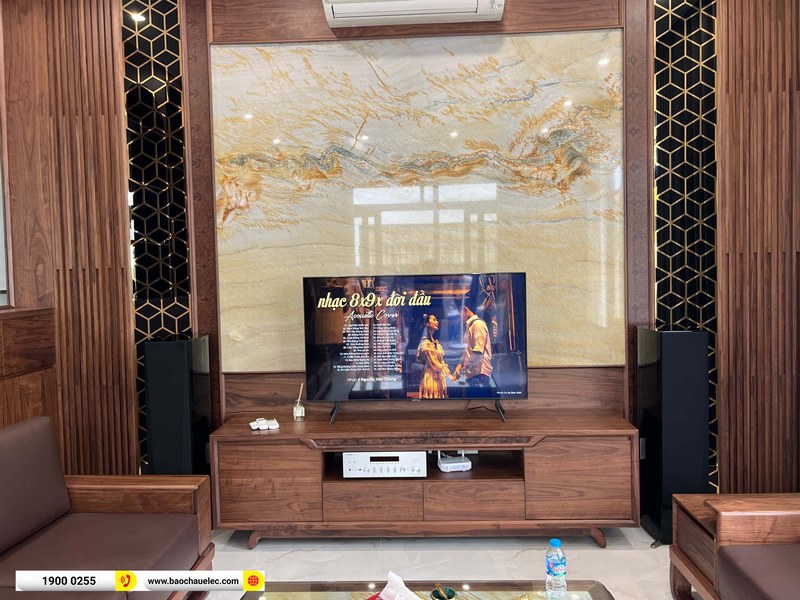 lắp đặt d&agrave;n nghe nhạc Yamaha
