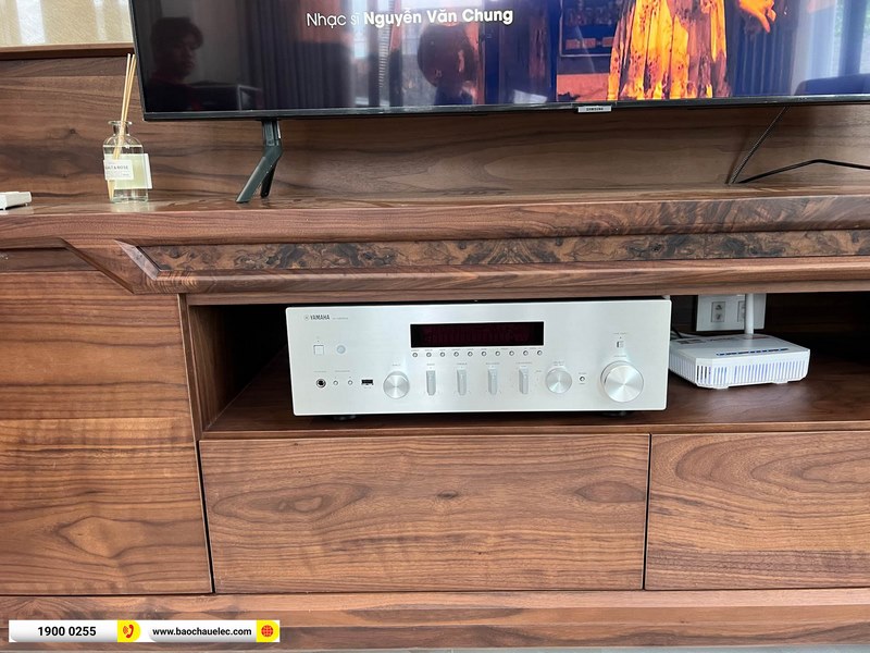 lắp đặt d&agrave;n nghe nhạc Yamaha