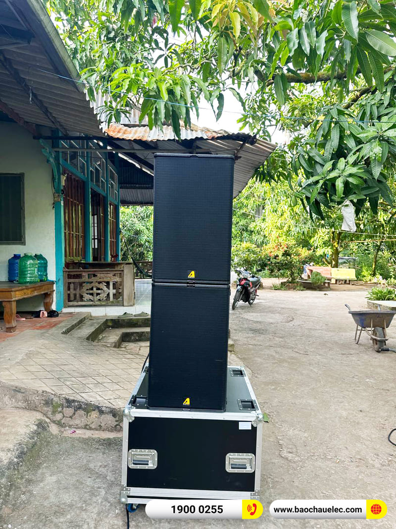 Lắp đặt d&agrave;n &acirc;m thanh Actpro sự kiện, đ&aacute;m cưới hơn 104tr cho anh T&uacute; ở Đồng Th&aacute;p