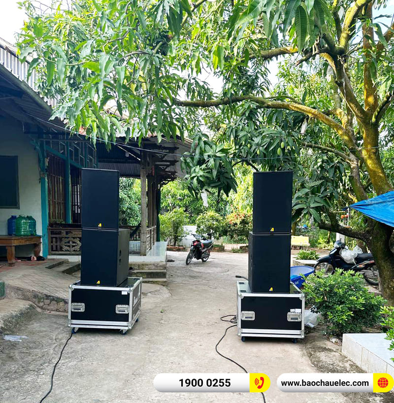Lắp đặt dàn âm thanh Actpro sự kiện, đám cưới hơn 104tr cho anh Tú ở Đồng Tháp