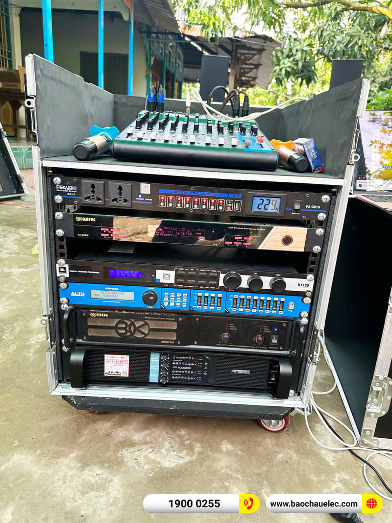 Lắp đặt d&agrave;n &acirc;m thanh Actpro sự kiện, đ&aacute;m cưới hơn 104tr cho anh T&uacute; ở Đồng Th&aacute;p