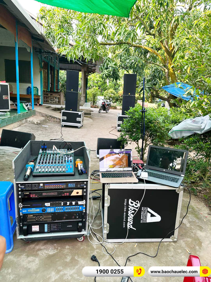 Lắp đặt d&agrave;n &acirc;m thanh Actpro sự kiện, đ&aacute;m cưới hơn 104tr cho anh T&uacute; ở Đồng Th&aacute;p