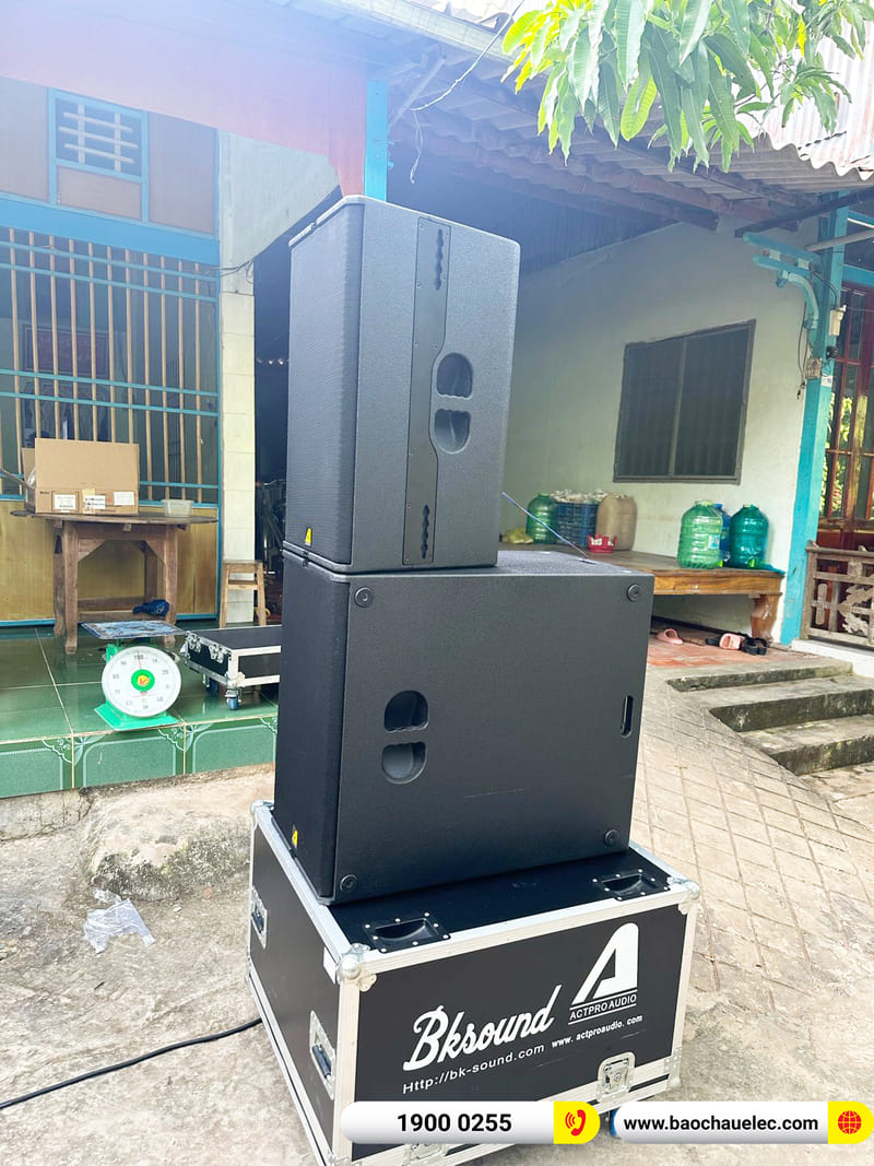 Lắp đặt d&agrave;n &acirc;m thanh Actpro sự kiện, đ&aacute;m cưới hơn 104tr cho anh T&uacute; ở Đồng Th&aacute;p