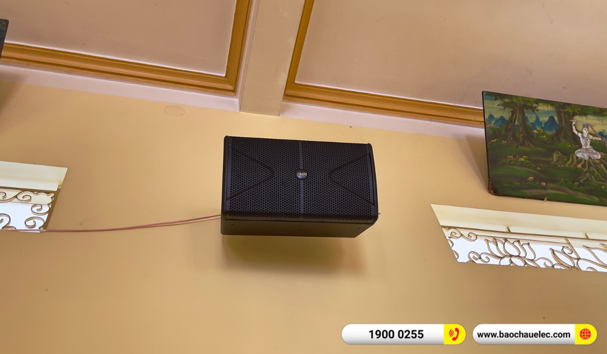 Lắp đặt d&agrave;n &acirc;m thanh Alto cho ch&ugrave;a Phước Hưng tại B&igrave;nh Dương
