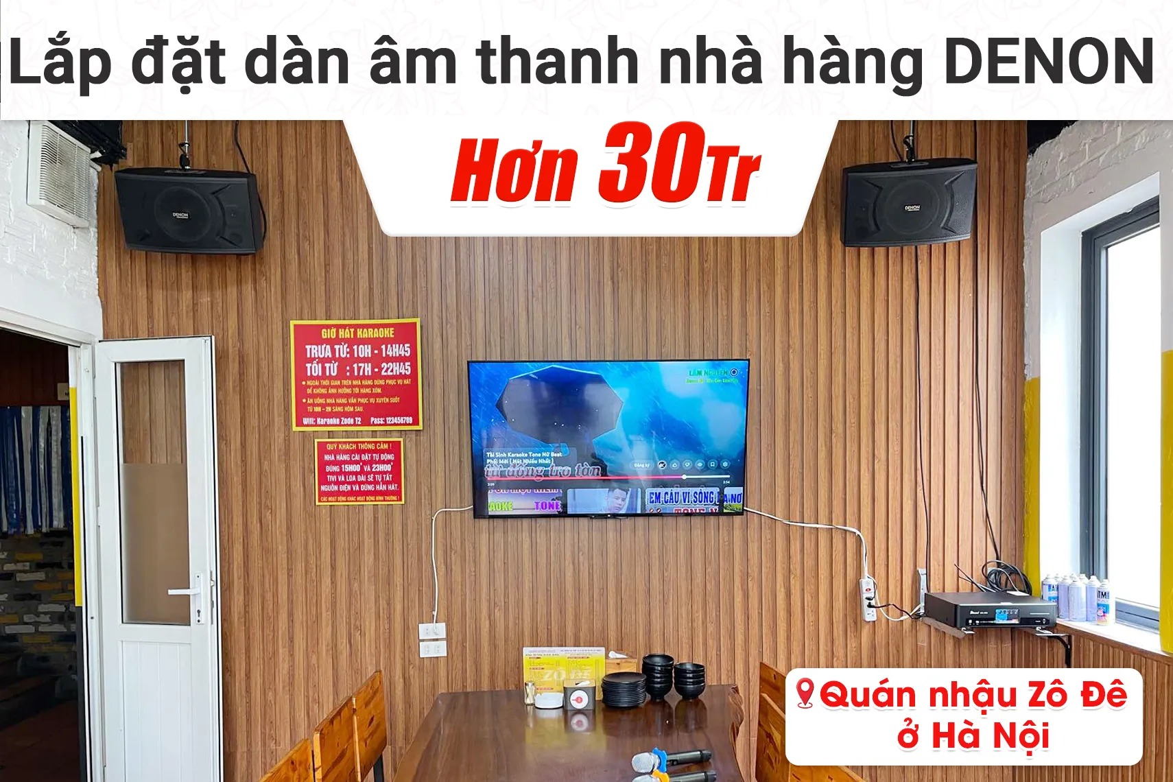 Lắp đặt d&agrave;n &acirc;m thanh Alto hơn 38tr cho qu&aacute;n c&agrave; ph&ecirc; H385 Acoustic tại B&igrave;nh Dương