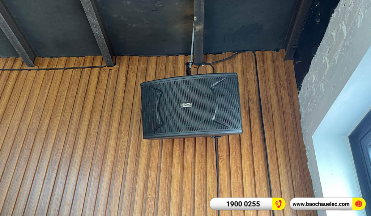 Lắp đặt d&agrave;n &acirc;m thanh Alto hơn 38tr cho qu&aacute;n c&agrave; ph&ecirc; H385 Acoustic tại B&igrave;nh Dương