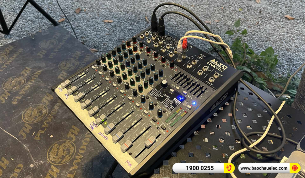 Lắp đặt d&agrave;n &acirc;m thanh Alto hơn 38tr cho qu&aacute;n c&agrave; ph&ecirc; H385 Acoustic tại B&igrave;nh Dương