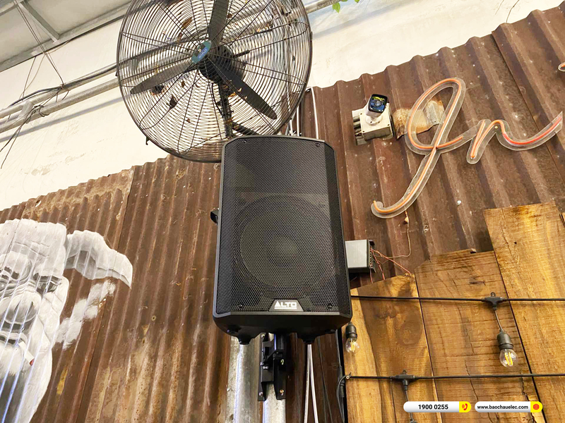 Lắp đặt d&agrave;n &acirc;m thanh Alto hơn 30tr cho qu&aacute;n L&atilde;o Trư BBQ TPHCM