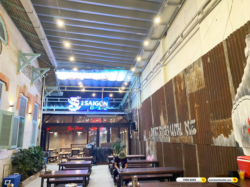 Lắp đặt d&agrave;n &acirc;m thanh Alto hơn 30tr cho qu&aacute;n L&atilde;o Trư BBQ TPHCM