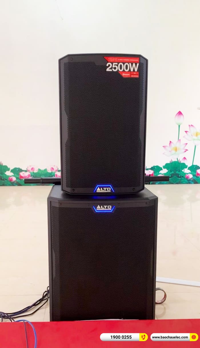 Lắp đặt d&agrave;n &acirc;m thanh Alto cho Ủy ban nh&acirc;n d&acirc;n x&atilde; Ea Bung ở Đăk Lăk