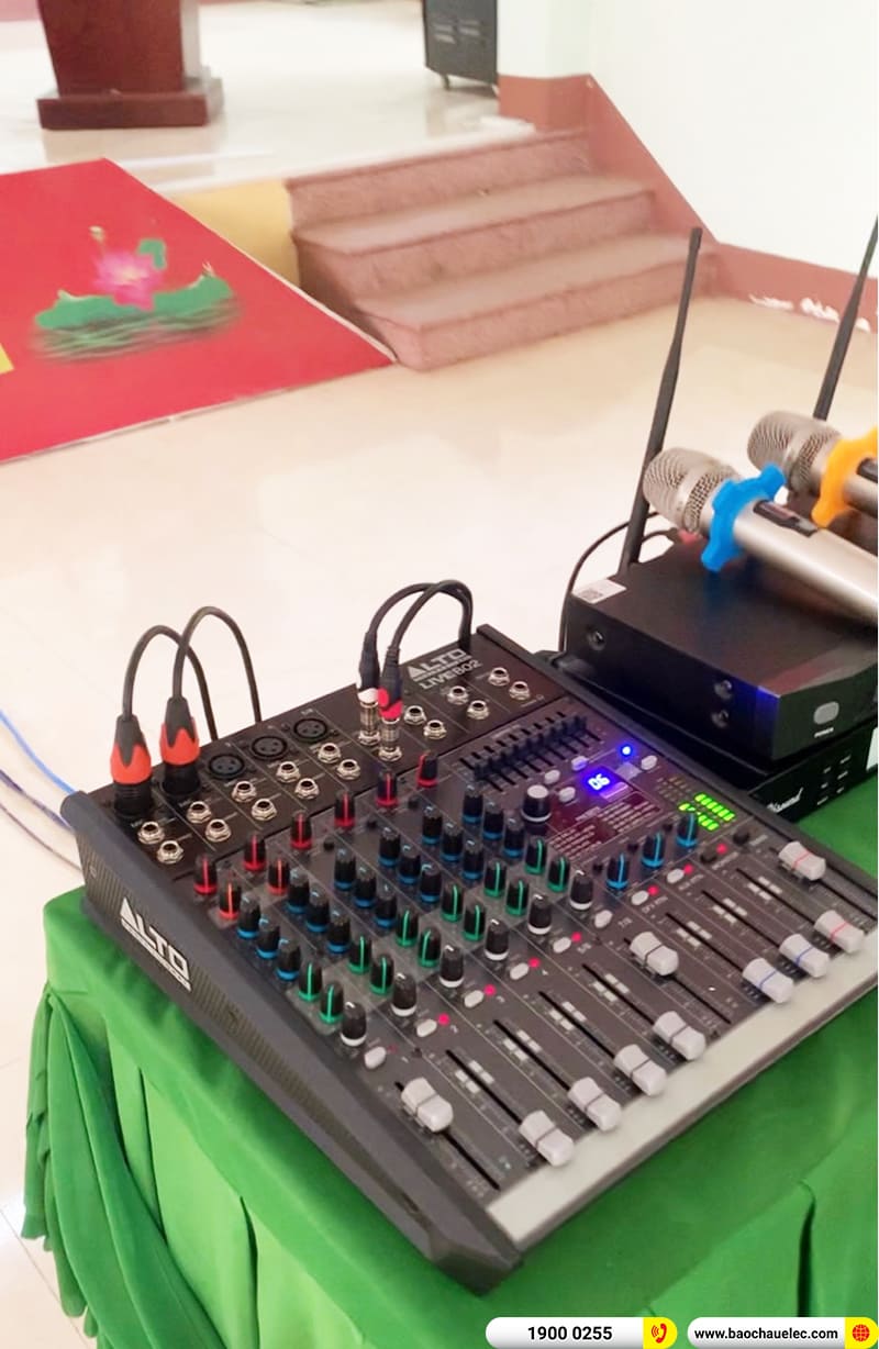 Lắp đặt d&agrave;n &acirc;m thanh Alto cho Ủy ban nh&acirc;n d&acirc;n x&atilde; Ea Bung ở Đăk Lăk