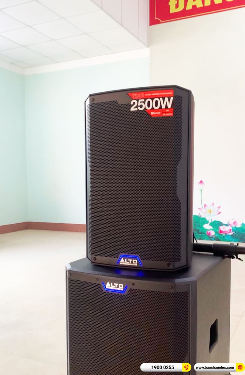 Lắp đặt d&agrave;n &acirc;m thanh Alto cho Ủy ban nh&acirc;n d&acirc;n x&atilde; Ea Bung ở Đăk Lăk