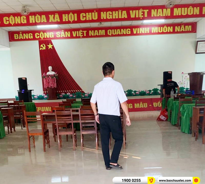 Lắp đặt d&agrave;n &acirc;m thanh Alto cho Ủy ban nh&acirc;n d&acirc;n x&atilde; Ea Bung ở Đăk Lăk