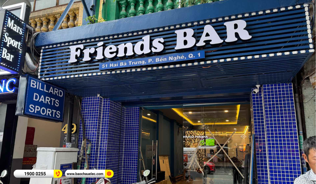 Lắp đặt d&agrave;n &acirc;m thanh BIK cho qu&aacute;n bar Firend Bar tại TP HCM