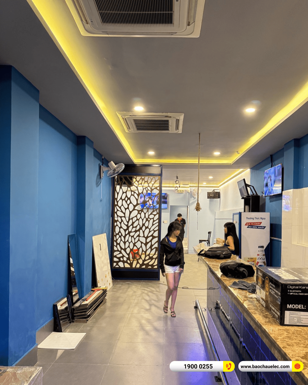 Lắp đặt d&agrave;n &acirc;m thanh BIK cho qu&aacute;n bar Firend Bar tại TP HCM