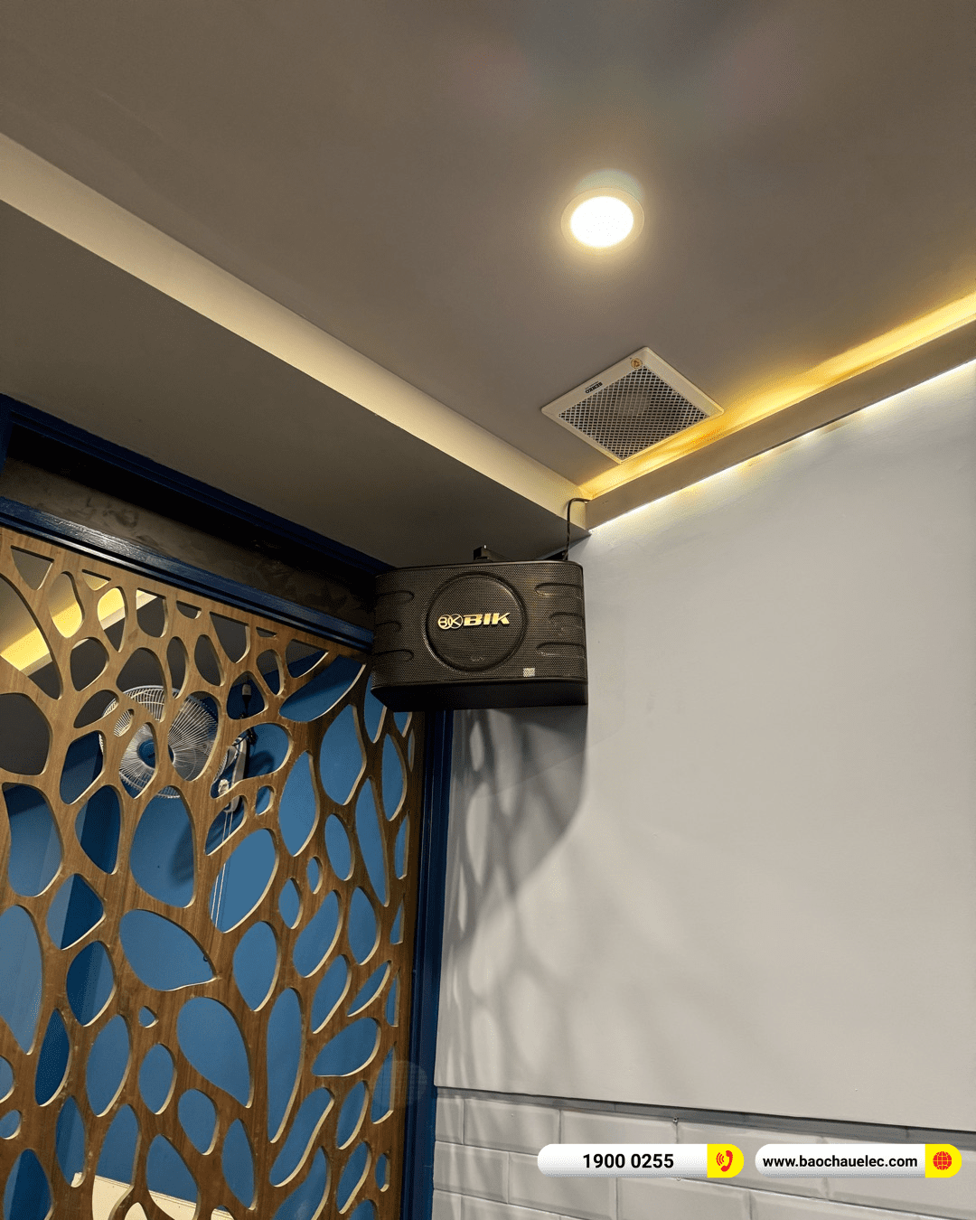 Lắp đặt d&agrave;n &acirc;m thanh BIK cho qu&aacute;n bar Firend Bar tại TP HCM