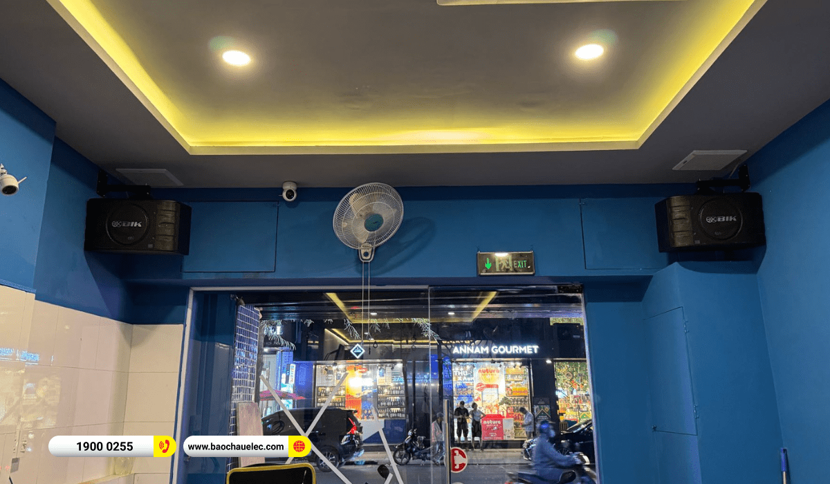 Lắp đặt d&agrave;n &acirc;m thanh BIK cho qu&aacute;n bar Firend Bar tại TP HCM