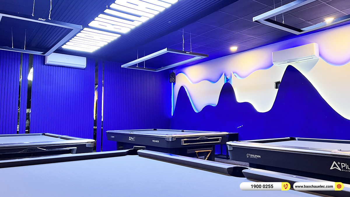 Lắp đặt dàn âm thanh BMB hơn 30tr cho quán Hawaii Billiards ở TPHCM