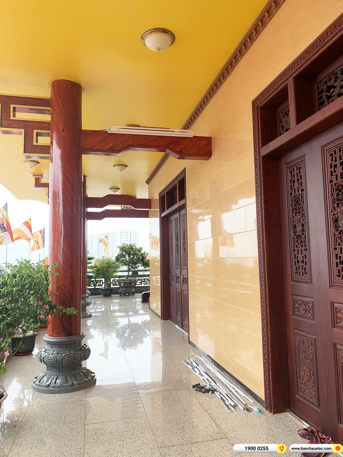 Lắp đặt d&agrave;n &acirc;m thanh Bose cho Ch&ugrave;a Quan &Acirc;m ở TPHCM