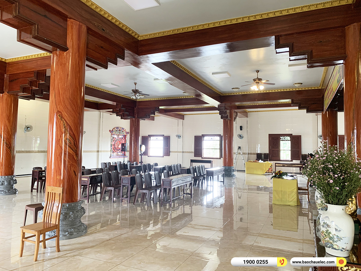 Lắp đặt d&agrave;n &acirc;m thanh Bose cho Ch&ugrave;a Quan &Acirc;m ở TPHCM