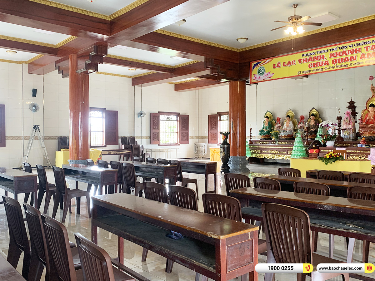 Lắp đặt d&agrave;n &acirc;m thanh Bose cho Ch&ugrave;a Quan &Acirc;m ở TPHCM
