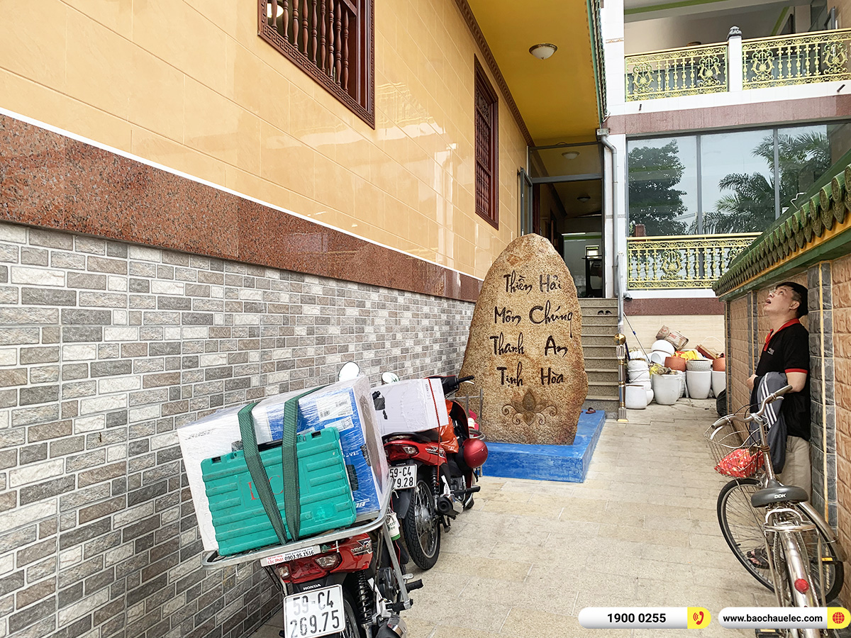 Lắp đặt d&agrave;n &acirc;m thanh Bose cho Ch&ugrave;a Quan &Acirc;m ở TPHCM