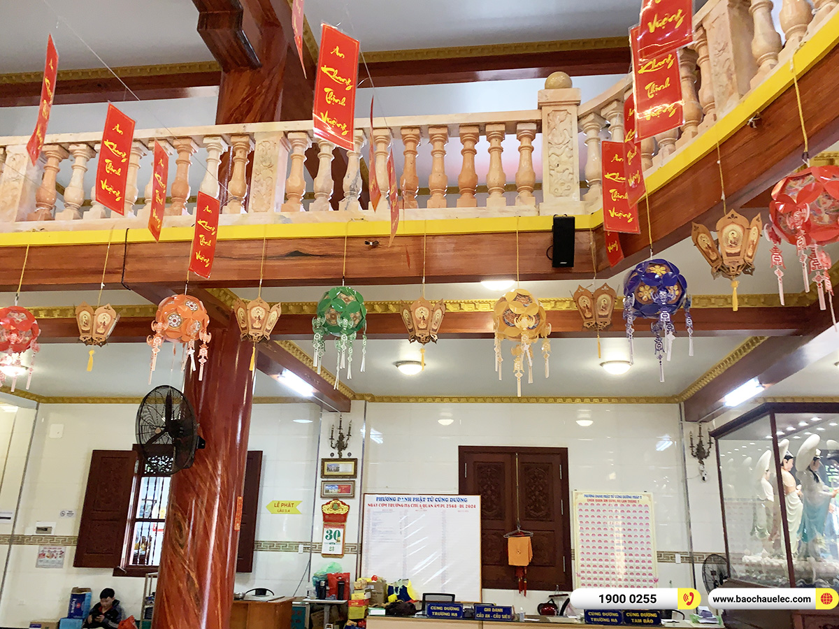 Lắp đặt d&agrave;n &acirc;m thanh Bose cho Ch&ugrave;a Quan &Acirc;m ở TPHCM