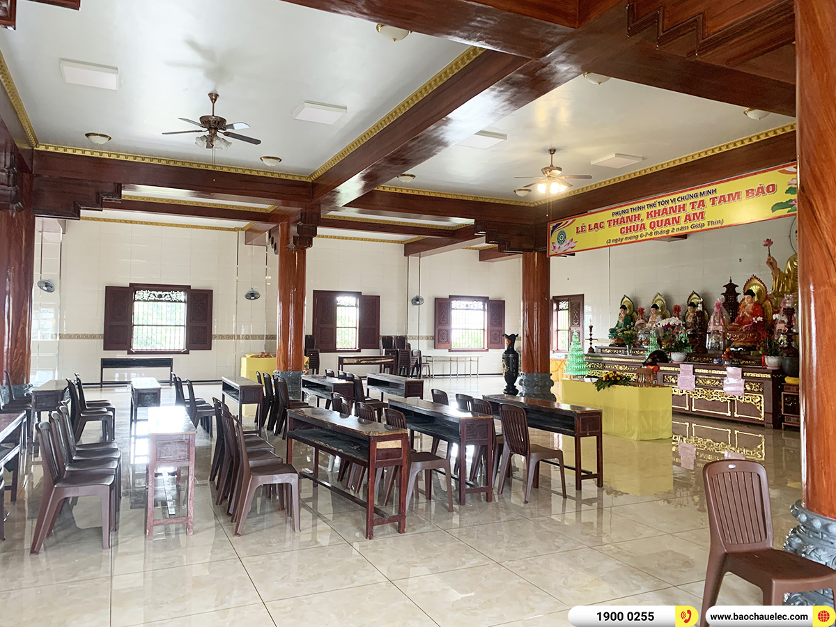 Lắp đặt d&agrave;n &acirc;m thanh Bose cho Ch&ugrave;a Quan &Acirc;m ở TPHCM