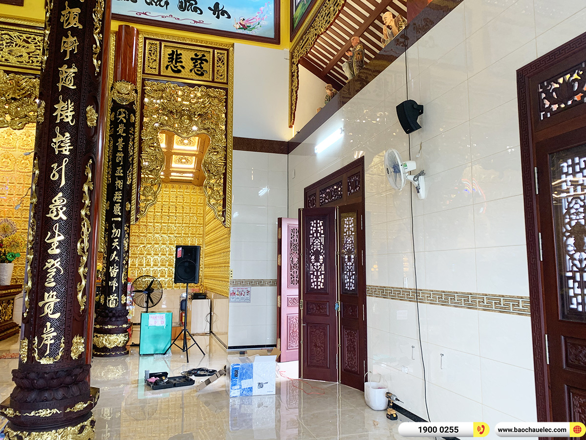 Lắp đặt d&agrave;n &acirc;m thanh Bose cho Ch&ugrave;a Quan &Acirc;m ở TPHCM