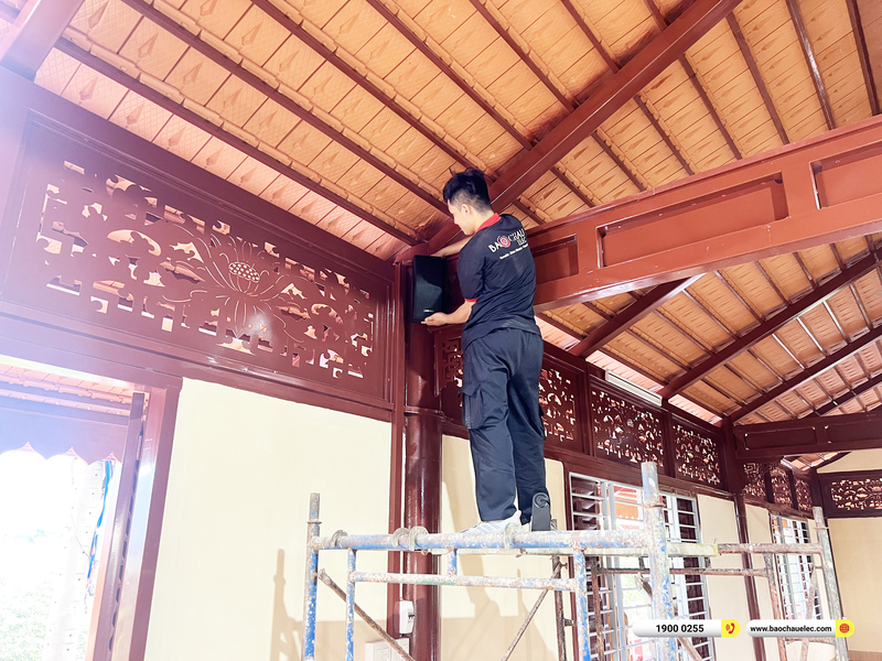 Lắp đặt d&agrave;n &acirc;m thanh Bose gần 95tr cho thiền viện ở Đồng Nai