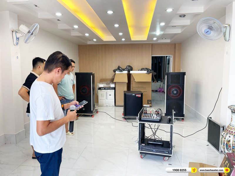 Lắp đặt d&agrave;n &acirc;m thanh Catking 82tr cho anh Tuấn Ki&ecirc;n Giang