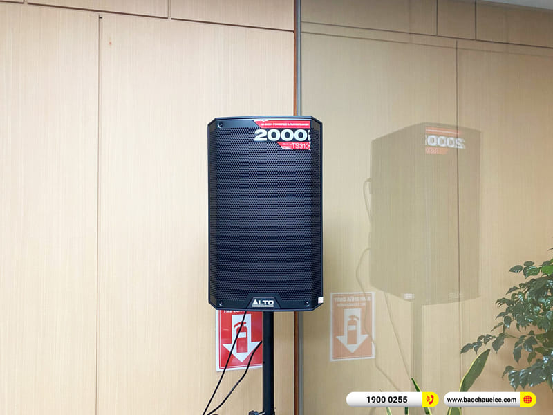 Lắp đặt dàn âm thanh hơn 28tr cho công ty anh Linh ở TPHCM