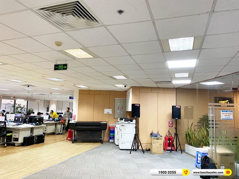 Lắp đặt dàn âm thanh hơn 28tr cho công ty anh Linh ở TPHCM