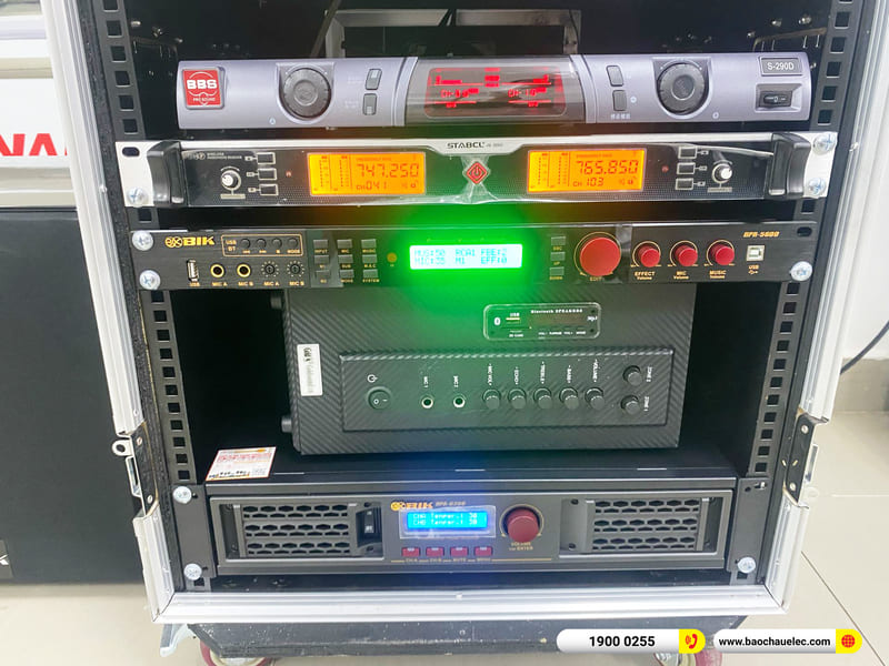 Lắp đặt d&agrave;n &acirc;m thanh gần 70tr cho Học viện pha chế Vinbar ở TPHCM