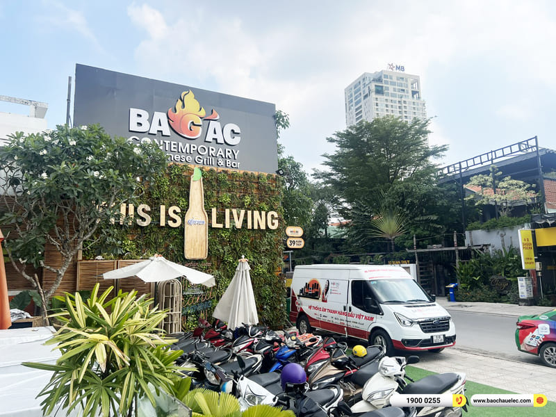 Lắp đặt d&agrave;n &acirc;m thanh hơn 378tr cho nh&agrave; h&agrave;ng Ba G&aacute;c ở Xu&acirc;n Thủy, TPHCM