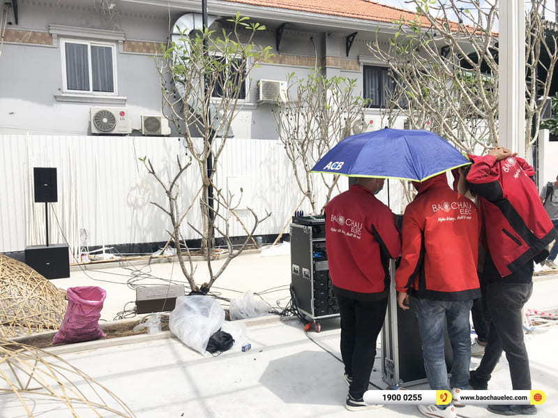 Lắp đặt d&agrave;n &acirc;m thanh hơn 378tr cho nh&agrave; h&agrave;ng Ba G&aacute;c ở Xu&acirc;n Thủy, TPHCM