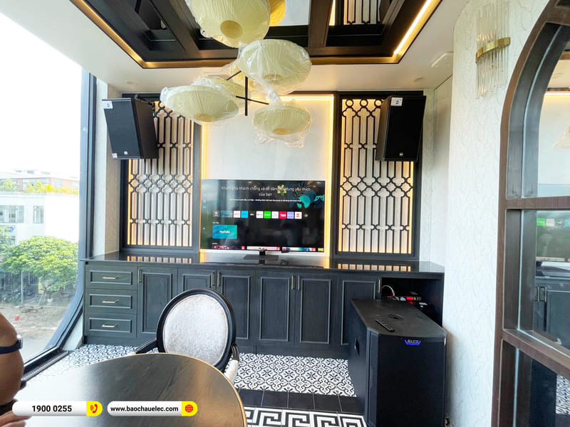 Lắp đặt d&agrave;n &acirc;m thanh cho qu&aacute;n La Haye Kitchen & Bar tại Cần Thơ