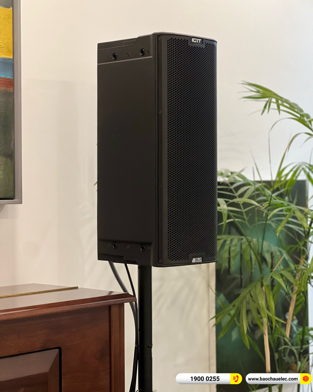 Lắp đặt d&agrave;n &acirc;m thanh dBTechnologies cho chị Mai tại Thủ Đức