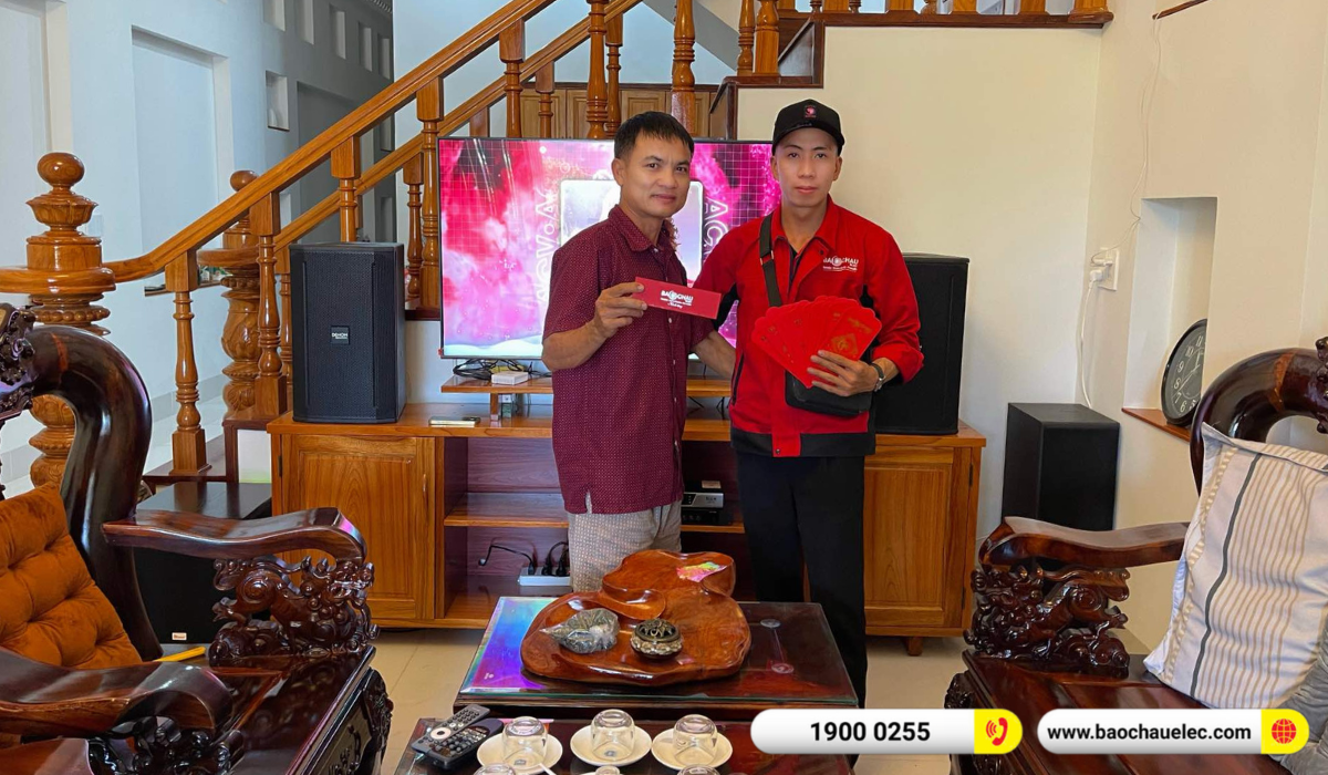 Lắp đặt d&agrave;n &acirc;m thanh Denon hơn 39tr cho anh Bằng tại B&igrave;nh Dương
