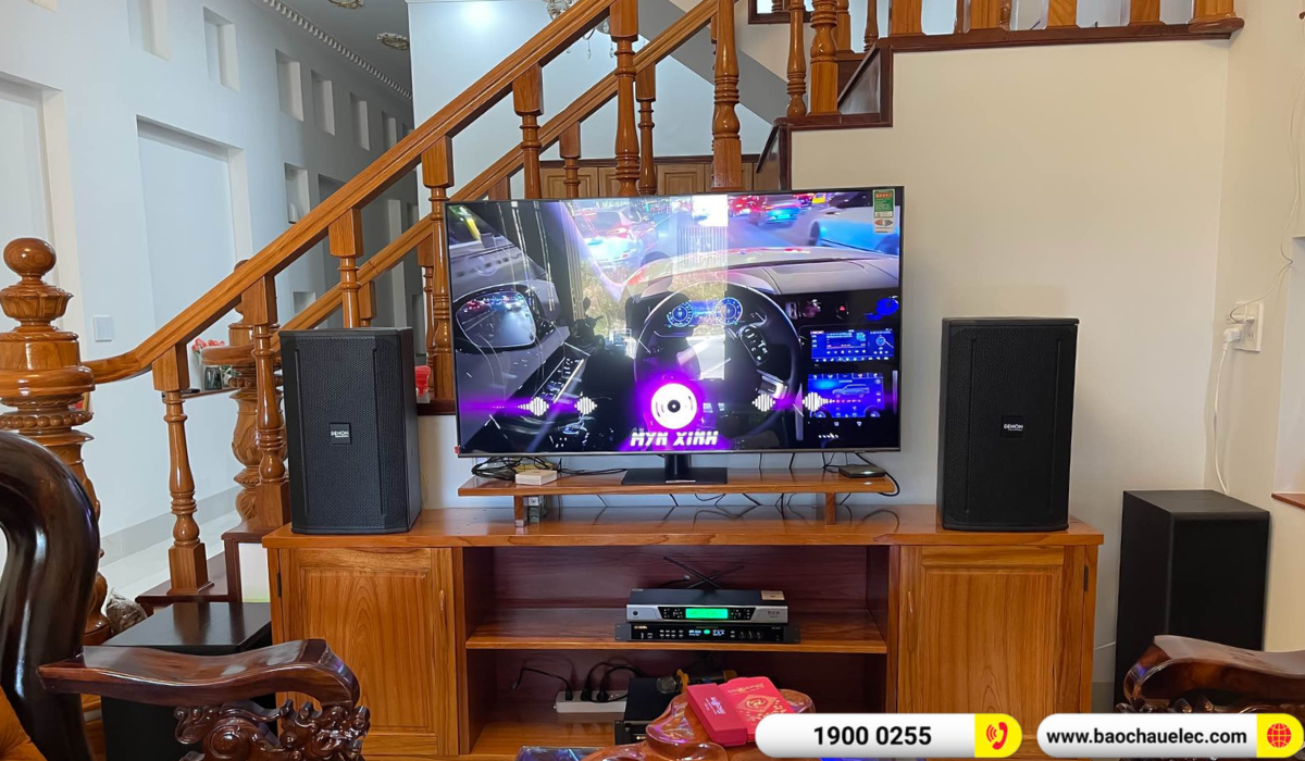 Lắp đặt d&agrave;n &acirc;m thanh Denon hơn 39tr cho anh Bằng tại B&igrave;nh Dương