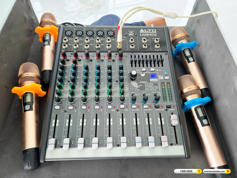 Lắp đặt d&agrave;n &acirc;m thanh Denon hơn 95tr cho c&ocirc;ng ty Điện lực Vĩnh Lợi ở TPHCM