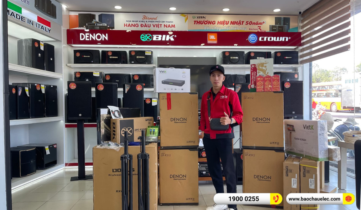 Lắp đặt d&agrave;n &acirc;m thanh Denon cho C&ocirc;ng ty TNHH HUKON quốc tế tại B&igrave;nh Dương