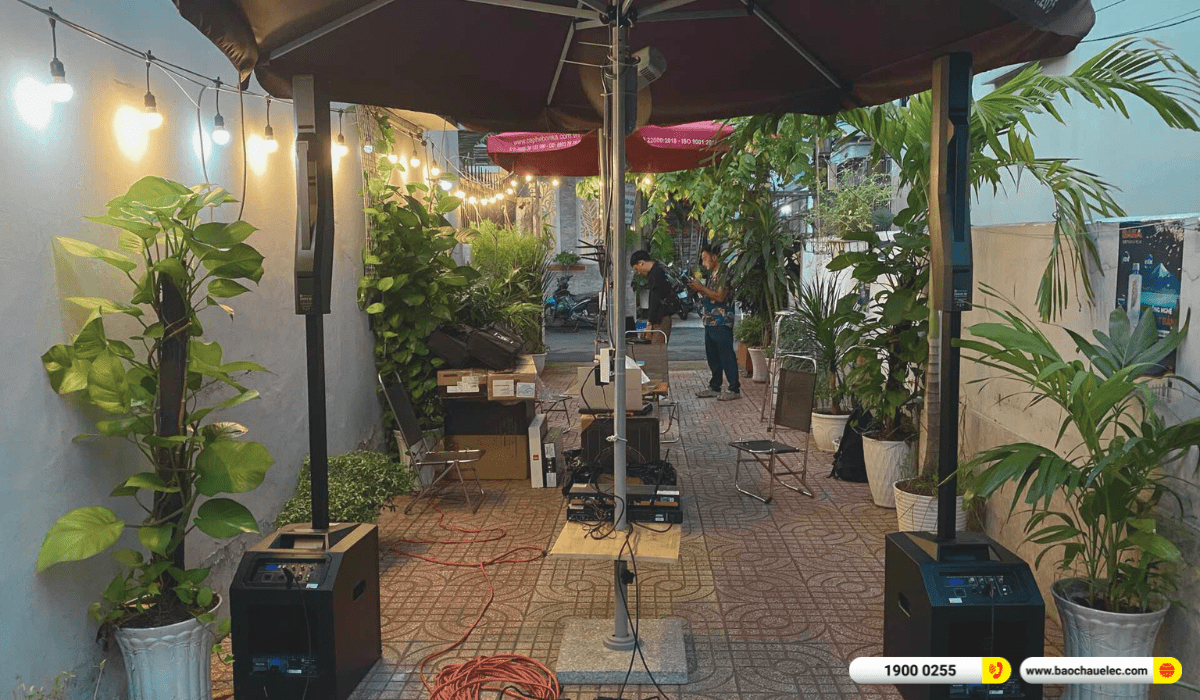 Lắp đặt d&agrave;n karaoke di động Electro Voice gần 96tr cho anh Th&agrave;nh An tại TP HCM