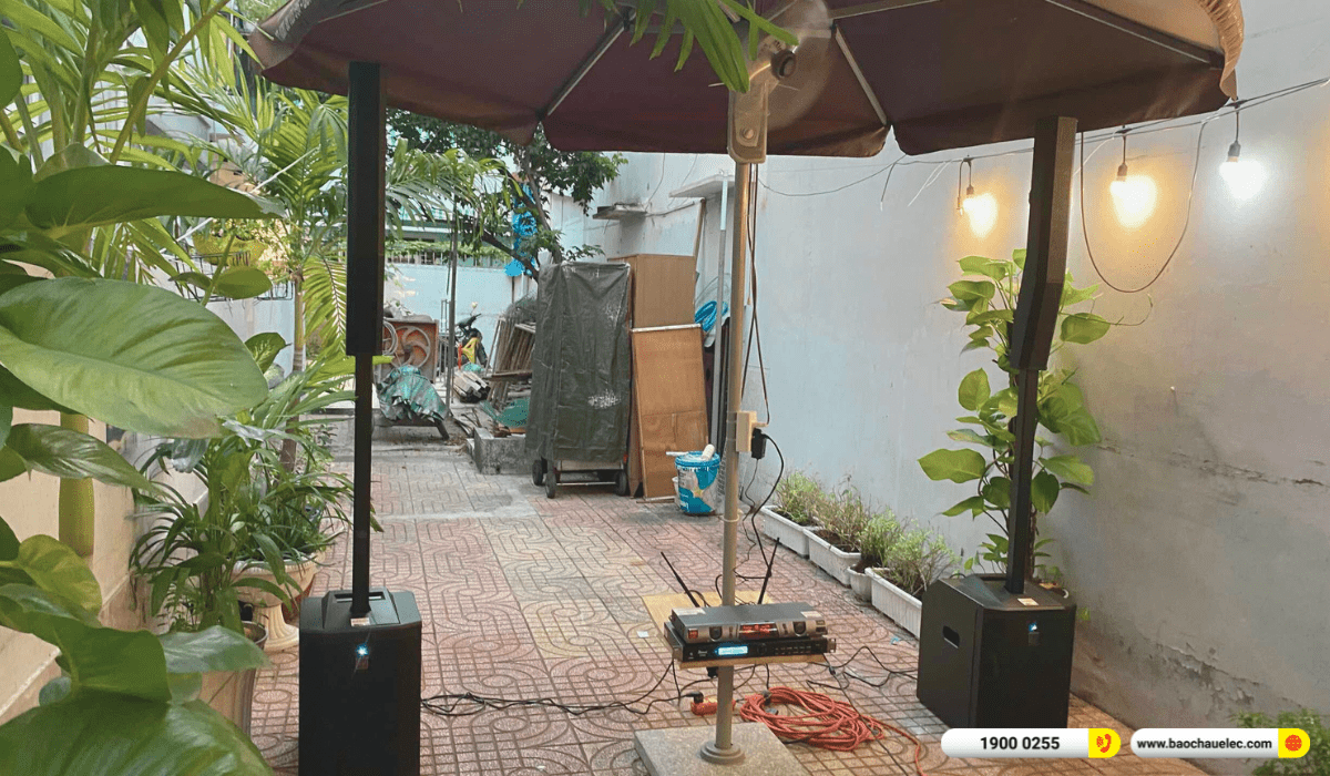 Lắp đặt d&agrave;n karaoke di động Electro Voice gần 96tr cho anh Th&agrave;nh An tại TP HCM